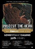 Long Distance Calling, Protest the Hero - "The Scurrilous Tour" 2012