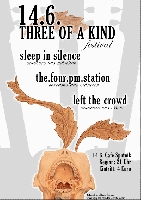 sleep in silence, the four pm station, left the crowd