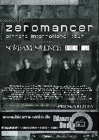 Zeromancer, Scream Silence - Scream Silence supporten Zeromancer auf der "Sinners International"-Tour